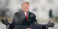 Presidente dos EUA, Donald Trump, durante comício em Washington
06/01/2020 REUTERS/Jim Bourg  Foto: Reuters