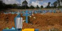 Cemitério em Manaus (AM) durante a pandemia de coronavírus 
31/12/2020
REUTERS/Bruno Kelly  Foto: Reuters