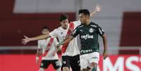 Gabriel Menino foi um dos destaques do Palmeiras contra o River Plate  Foto: Juan Ignacio Roncoroni / Reuters