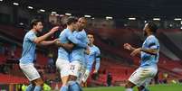 Manchester City vai em busca do oitavo título da Copa da Liga Inglesa (Foto: SHAUN BOTTERILL / POOL / AFP)  Foto: LANCE!