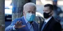 Presidente eleito dos EUA, Joe Biden
10/01/2021
REUTERS/Tom Brenner  Foto: Reuters