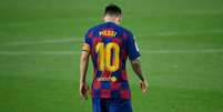 Messi tem mostrado descontentamento com o momento do clube (Foto: LLUIS GENE / AFP)  Foto: Lance!