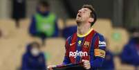 Messi pode deixar o Barcelona ao final da temporada  Foto: Marcelo Del Pozo / Reuters