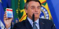 Bolsonaro disse ter usado cloroquina para se tratar da covid-19  Foto: Reuters / BBC News Brasil