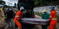 Brasil voltou a ter números elevados de mortes e casos de covid-19  Foto: EPA / Ansa