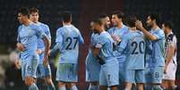 Manchester City não tomou conhecimento do West Brom jogando fora de casa (Foto: MICHAEL REGAN / POOL / AFP)  Foto: LANCE!