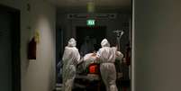 Portugal está perto de ficar sem leitos de UTI para pacientes com Covid  Foto: Pedro Nunes / Reuters