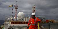 Plataforma da Petrobras na bacia de Santos, litoral do Rio de Janeiro 
05/09/2018
REUTERS/Pilar Olivares  Foto: Reuters