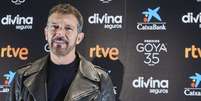 Coletiva de imprensa do 35º Prêmio Goya na Academia de Cinema com Antonio Banderas  Foto: Sean Thornton / Reuters