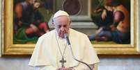 Papa Francisco recebeu a segunda dose da vacina anti-Covid, segundo informam fontes vaticanas  Foto: EPA / Ansa - Brasil