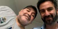 Maradona e Leopoldo Luque, ex-médico do astro argentino (Foto: Reprodução/Internet)  Foto: Lance!