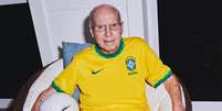 Zagallo foi comtemplado por ter 89 anos de idade (Divulgação /CBF)  Foto: LANCE!