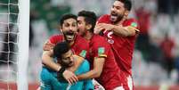Jogadores do Al Ahly comemoram terceiro lugar no Mundial  Foto: Mohammed Dabbous / Reuters