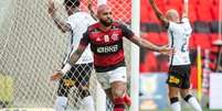 Gabigol não gostou de final da sua série no Globoplay  Foto: Alexandre Vidal  / Site do Flamengo 