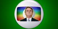 Bolsonaro fez da Globo um inimigo que rende imensurável visibilidade a ele na mídia  Foto: Fotomontagem: Blog Sala de TV