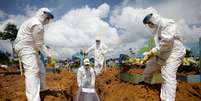 Enterro de v&iacute;tima da Covid-19 em Manaus (AM) 
17/01/2021
REUTERS/Bruno Kelly  Foto: Reuters