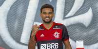 Bruno Viana está emprestado pelo Braga, de Portugal (Foto: Alexandre Vidal/Flamengo)  Foto: Lance!