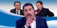 Ratinho puxa o tapete de Bolsonaro e pode desagradar a Silvio Santos ao fazer alusão a um golpe militar no País  Foto: Fotomontagem: Blog Sala de TV 