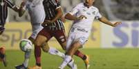 Gol de Jean Mota contra o Fluminense classificou o Santos para a Libertadores (Foto: Ivan Storti/Santos FC)  Foto: Lance!