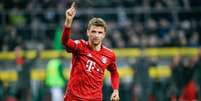 Müller vive grande fase no Bayern (Foto: SASCHA SCHUERMANN / AFP)  Foto: Lance!