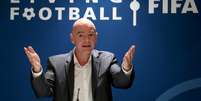 Presidente da Fifa, Gianni Infantino 
 30/9/2021   REUTERS/Arnd Wiegmann  Foto: Reuters