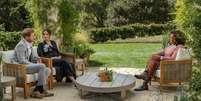Príncipe Harry e Meghan Markle falam à Oprah Winfrey  Foto: CBS / BBC News Brasil