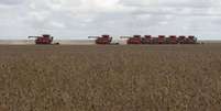 Trabalhos de colheita de soja no Mato Grosso
REUTERS/Paulo Whitaker  Foto: Reuters