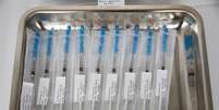 Doses de vacina da Moderna contra Covid-19 em hospital francês
01/03/2021
REUTERS/Benoit Tessier  Foto: Reuters