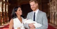 O primeiro filho do casal, Archie, nasceu em maio de 2019  Foto: Getty Images / BBC News Brasil