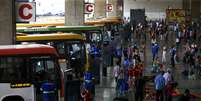 Terminal rodoviário em Brasília: setor de transportes cresceu 3,1% em janeiro.  Foto: Marcelo Camargo/Agência Brasil - 8/10/2020 / Estadão