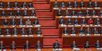 Parlamento chinês aprovou lei que reforma sistema eleitoral de Hong Kong  Foto: EPA / Ansa - Brasil