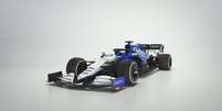 Visto de frente o novo FW43B, o carro da Williams para a temporada 2021 da F1   Foto: Williams / Grande Pr&ecirc;mio
