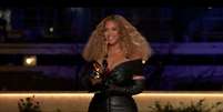 Beyonce foi a grande vitoriosa do Grammy  Foto: CBS/Handout / Reuters