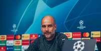 Guardiola quer que jogadores pensem jogo após jogo (Foto: Divulgação / Site oficial do Manchester City)  Foto: Lance!