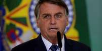 Presidente Jair Bolsonaro em cerimônia no Palácio do Planalto
 REUTERS/Ueslei Marcelino  Foto: Reuters