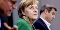 Angela Merkel disse que a Alemanha enfrenta uma 'nova pandemia'  Foto: EPA / Ansa - Brasil