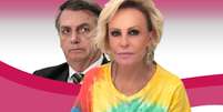 Ana Maria Braga é a apresentadora de entretenimento que mais critica Bolsonaro na Globo  Foto: Fotomontagem: Blog Sala de TV