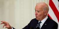 Presidente dos EUA, Joe Biden. 25/3/2021. REUTERS/Leah Millis  Foto: Reuters