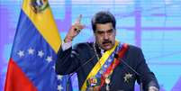Presidente da Venezuela, Nicolás Maduro, durante cerimônia em Caracas
22/01/2021 REUTERS/Manaure Quintero  Foto: Reuters