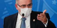Queiroga fala em entrevista no Planalto
24/3/2021 REUTERS/Ueslei Marcelino  Foto: Reuters
