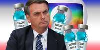 Bolsonaro cortou cerca de 60% da verba publicitária do governo federal à Globo: economia de um ano compra vacinas para 1% da população  Foto: Fotomontagem: Blog Sala de TV