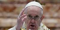 Papa Francisco no Vaticano
04/05/2021 Filippo Monteforte/Pool via REUTERS  Foto: Reuters