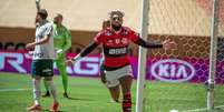 Gabigol marcou o primeiro gol do Flamengo na partida (Foto: Alexandre Vidal/Flamengo)  Foto: Lance!