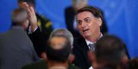 Presidente Jair Bolsonaro durante cerimônia em Brasília
08/04/2021 REUTERS/Adriano Machado  Foto: Reuters