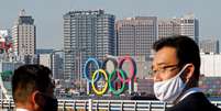 Anéis Olímpicos em Tóquio
01/12/2020 REUTERS/Kim Kyung-Hoon  Foto: Reuters