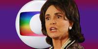 Regina Duarte encerrou parceria de 50 anos com a Globo em fevereiro de 2020: fãs da atriz torcem por reaproximação dela com o canal  Foto: Fotomontagem: Blog Sala de TV