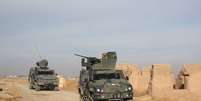 Veículos militares da Otan no Afeganistão  Foto: ANSA / Ansa - Brasil