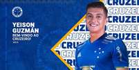 A Raposa anunciou o meia de 23 anos na última semana. Ele assinou contrato até 2025-(Divulgação/Cruzeiro)  Foto: Lance!