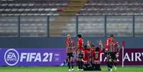 São Paulo venceu o Sporting Cristal por 3 a 0 no Peru (Foto: Staff Images / CONMEBOL)  Foto: Lance!