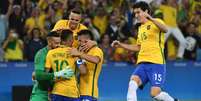 Brasil é atual campeão olímpico no masculino (Foto: AFP)  Foto: Lance!